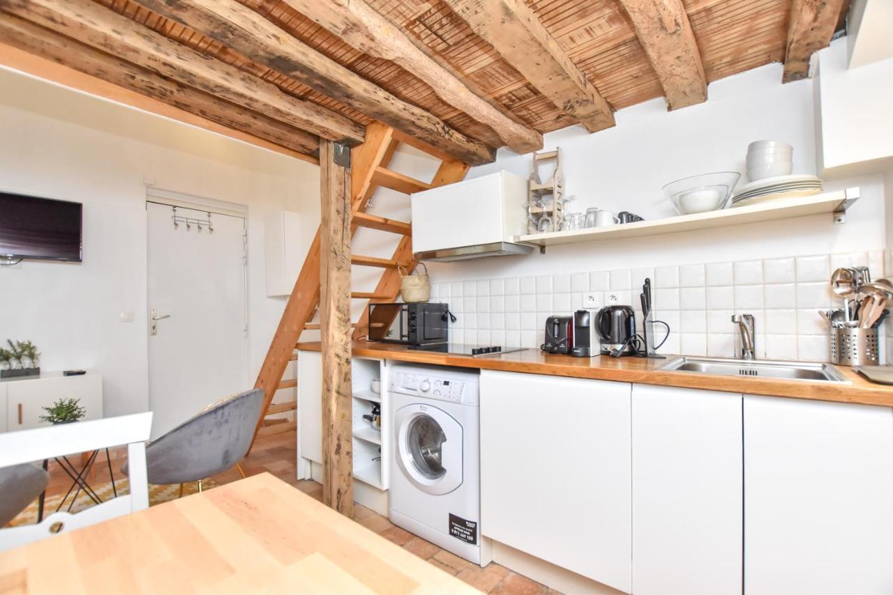 Splendid Duplex - 1Br-2P - Notre Dame-Ile St-Louis Apartment ปารีส ภายนอก รูปภาพ